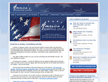 Tablet Screenshot of americassurvivalguide.com